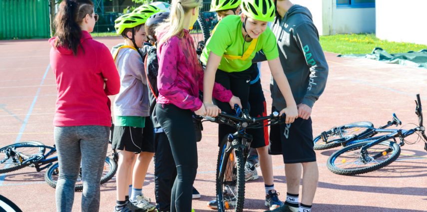 Start des Radtechnik Moduls