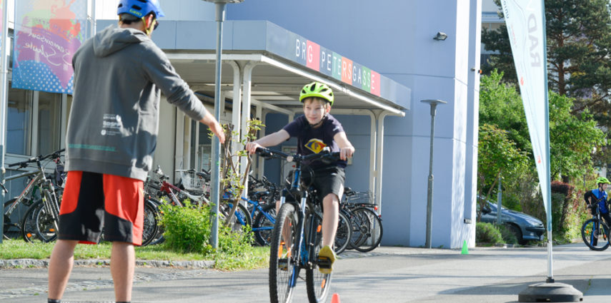 Start des Radtechnik Moduls