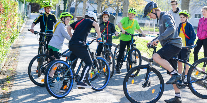 Start des Radtechnik Moduls